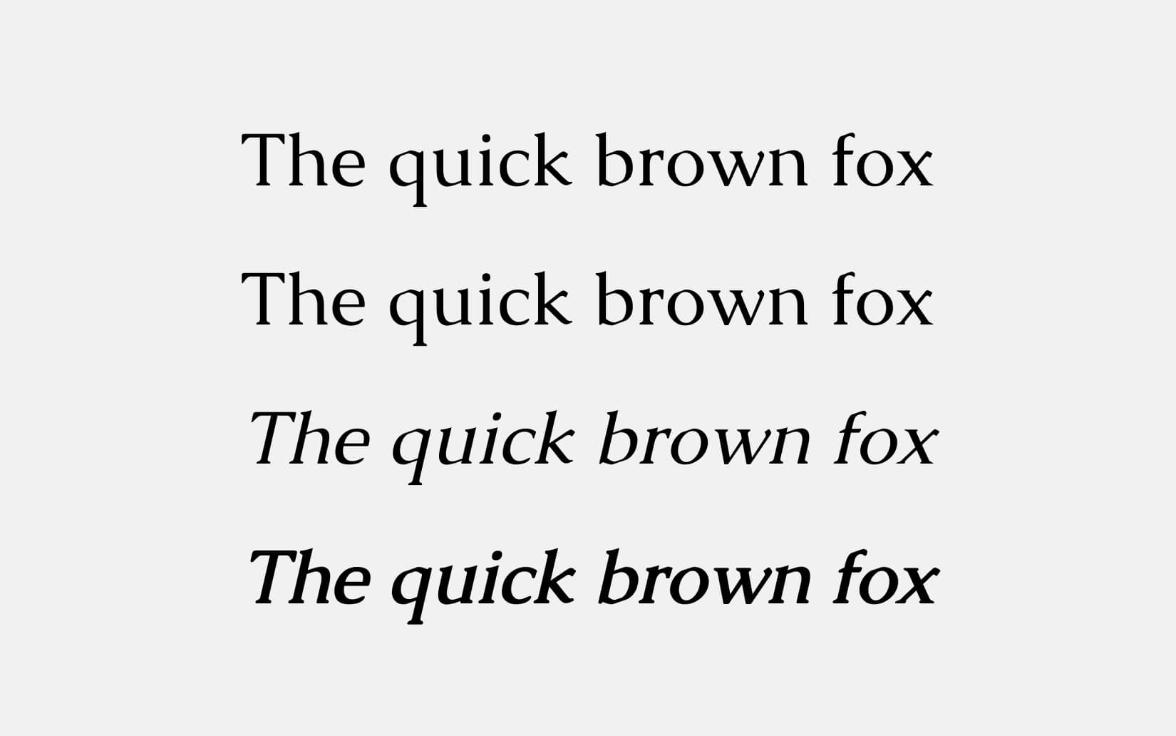 Best free serif and sans serif fonts