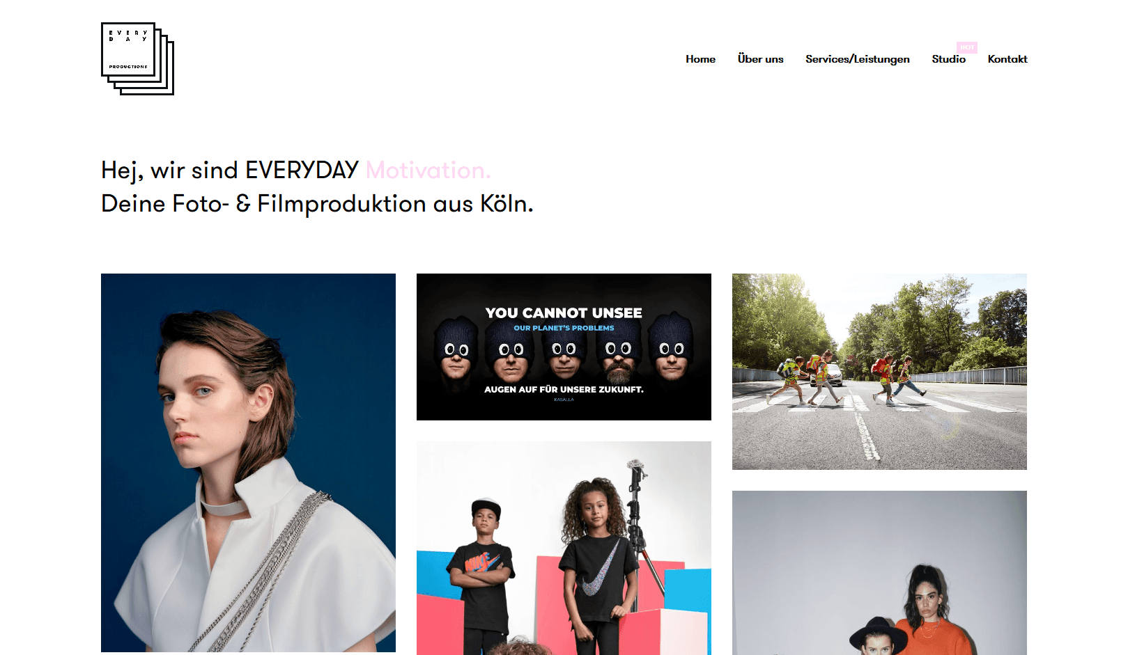 Showcase made with Bifrost, agency