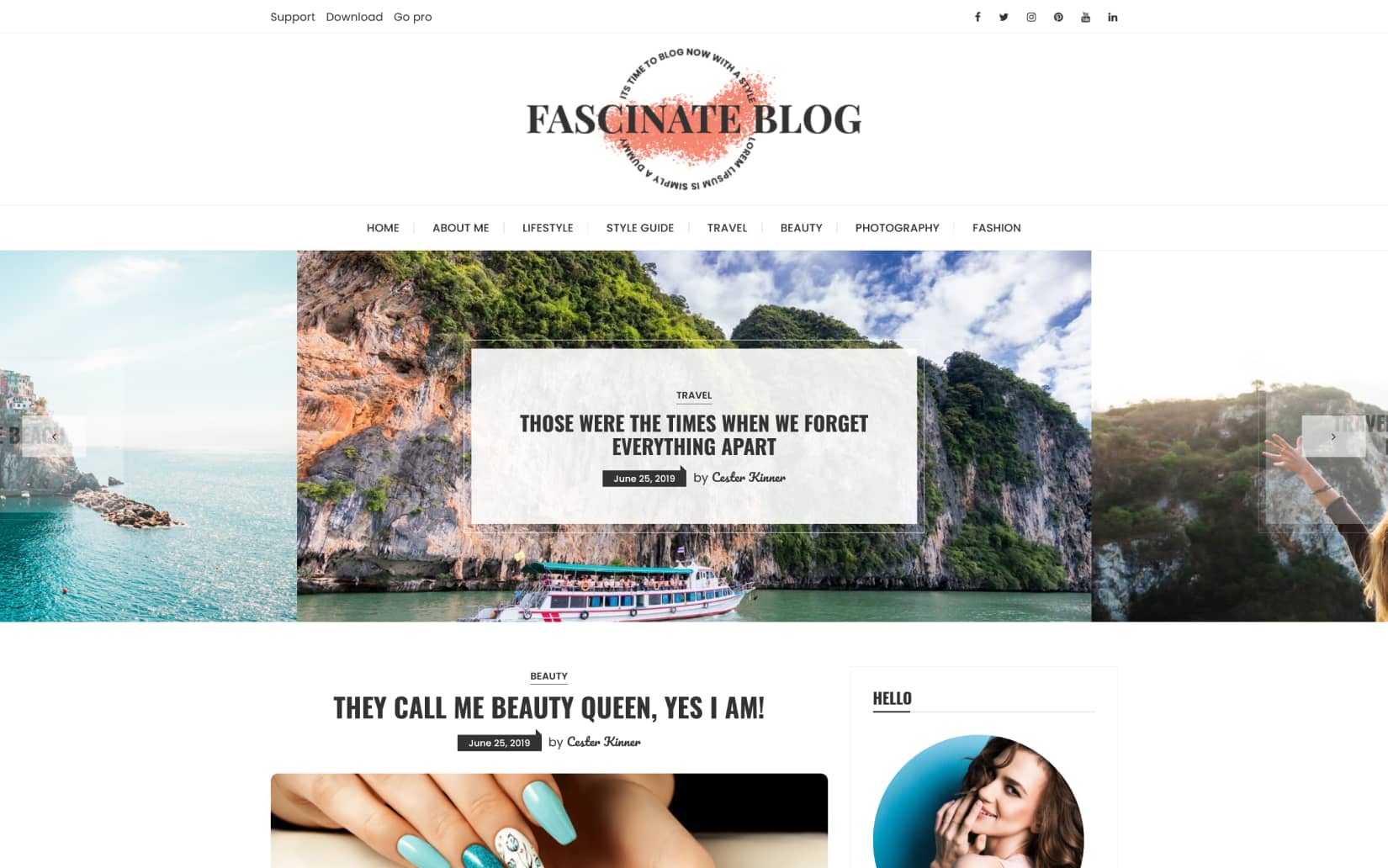 Best and minimal free WordPress Themes