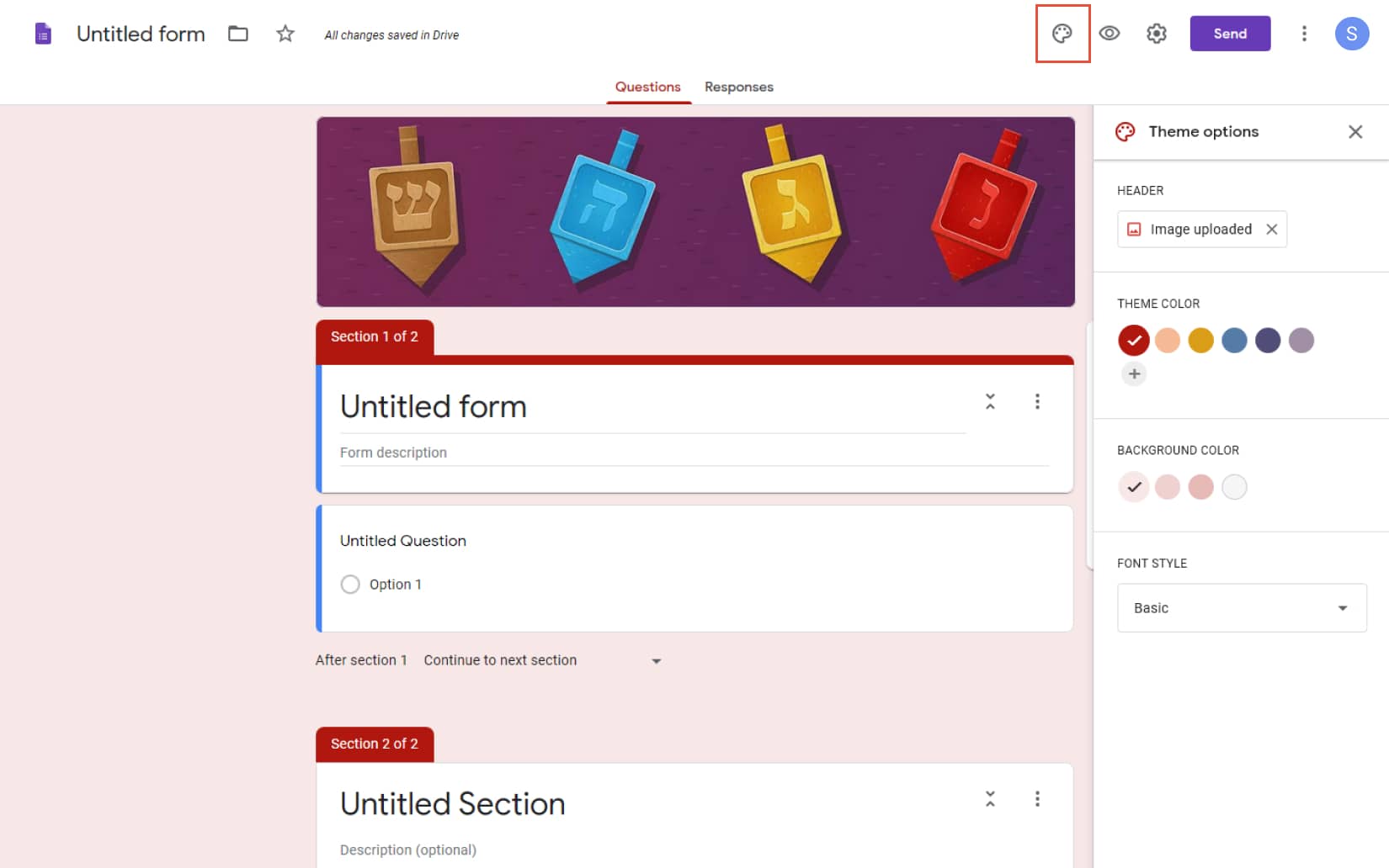 Add images to your Google Form
