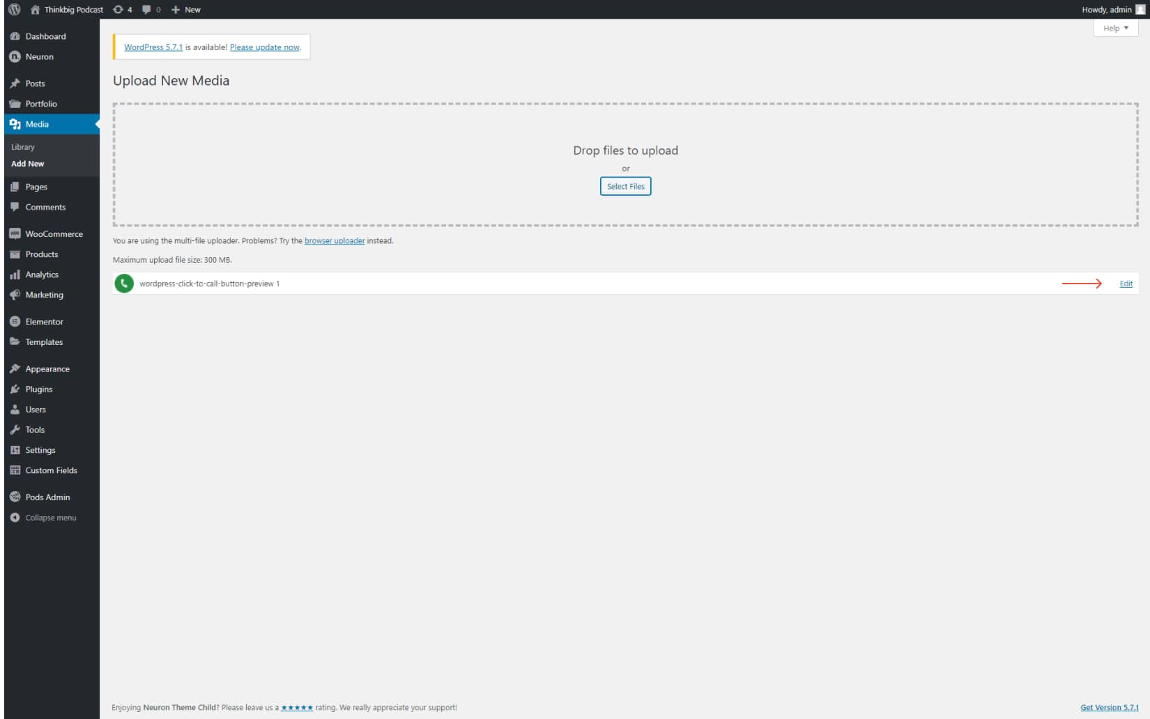 How to manually add a click-to-call button on WordPress