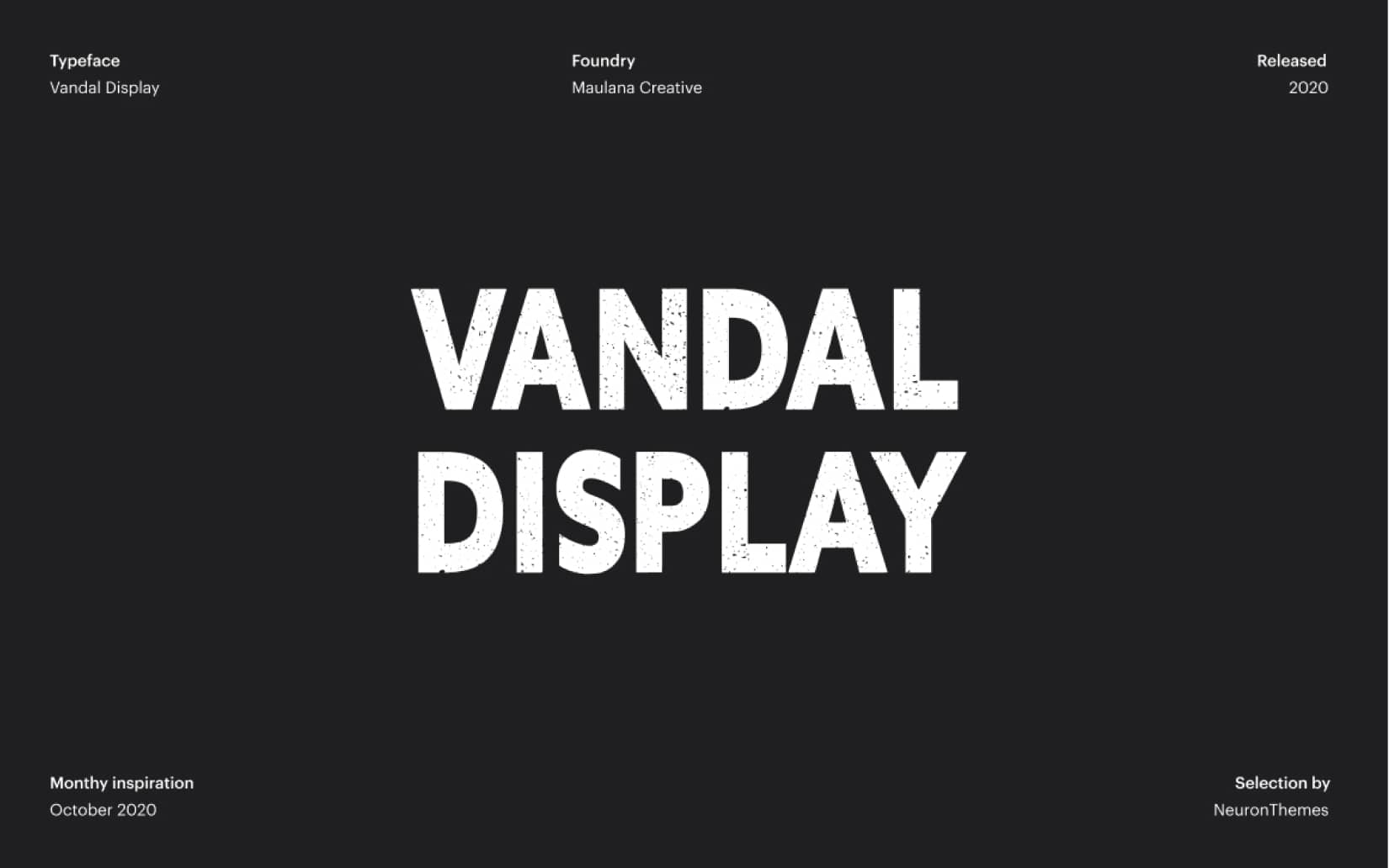 Best Display Fonts to download for free