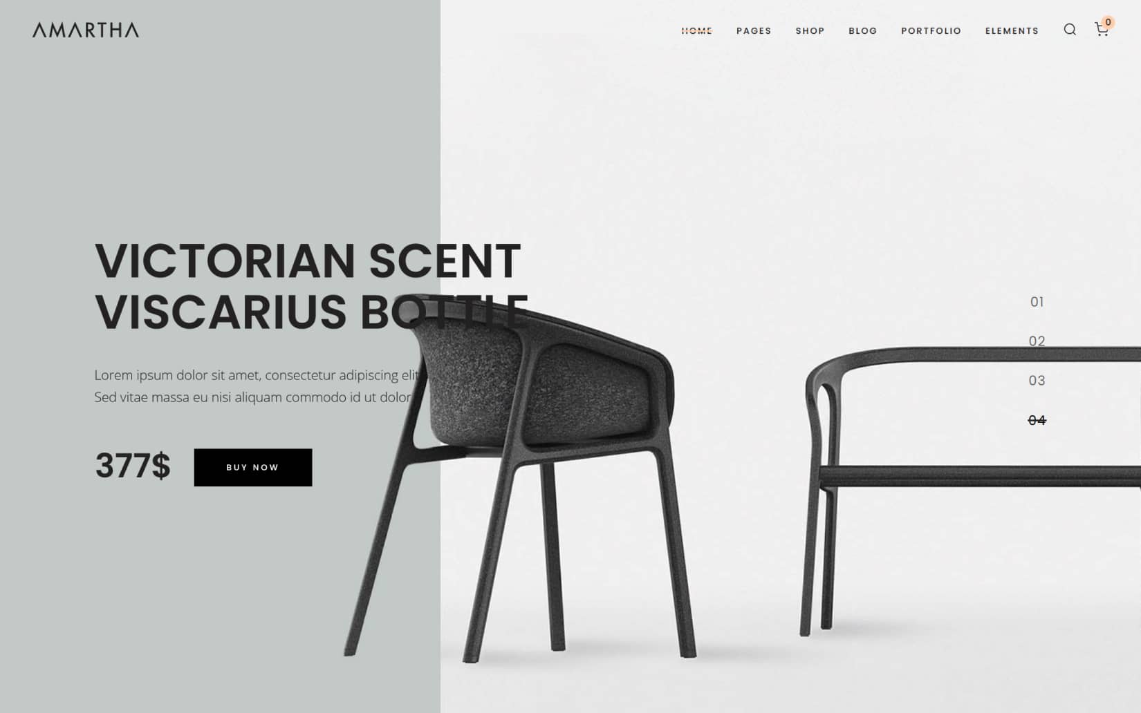 Full Screen Sliders with Neuron Themes