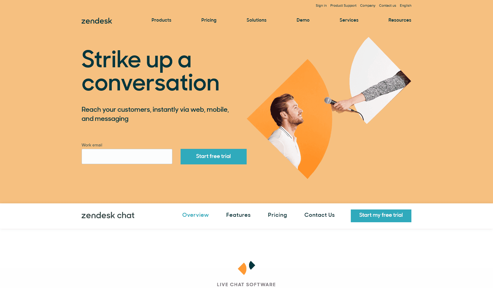 Live-Chat-Software-with-Zendesk-