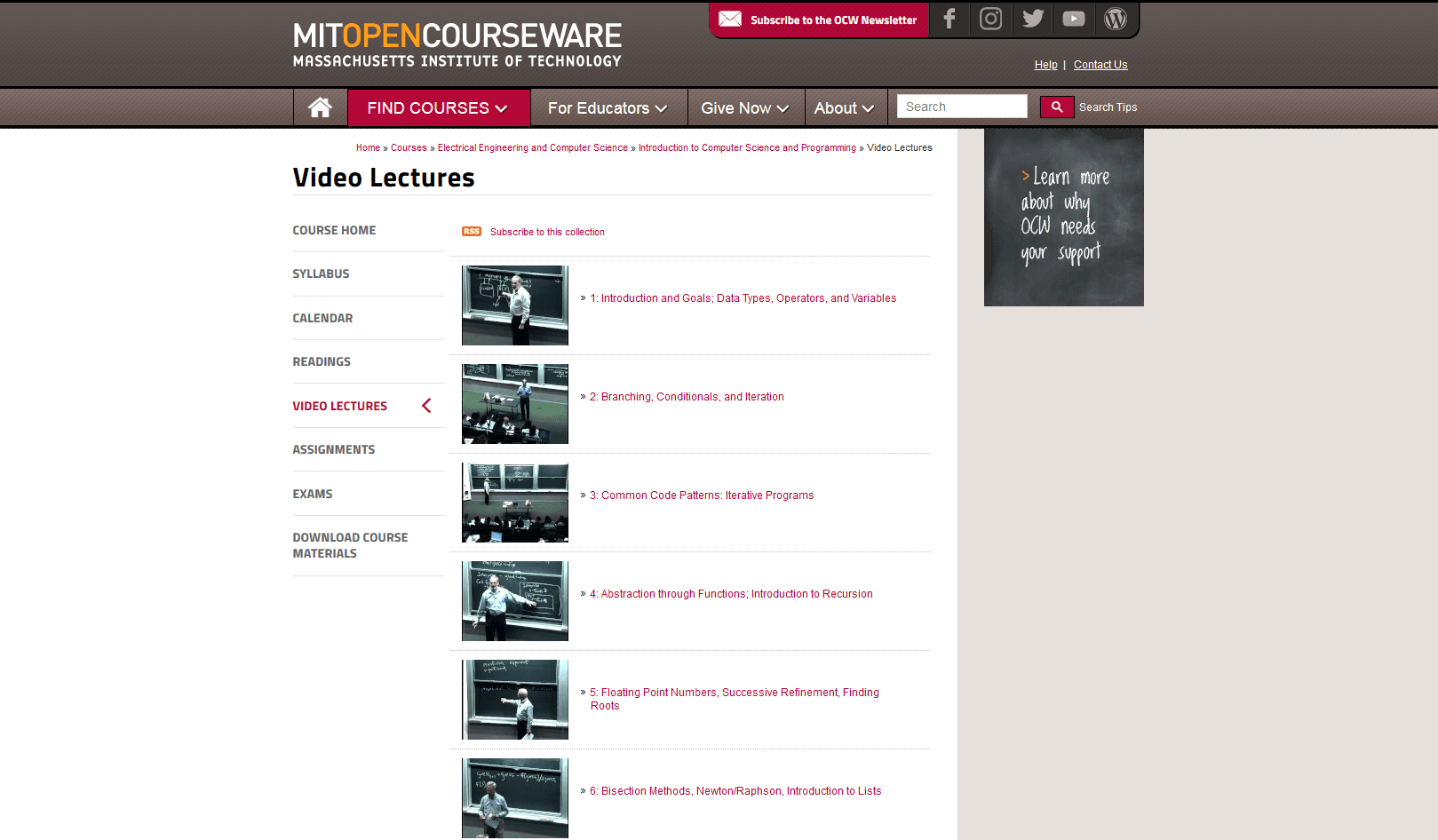 MIT-OpenCourseWare---leanr-computer-science-