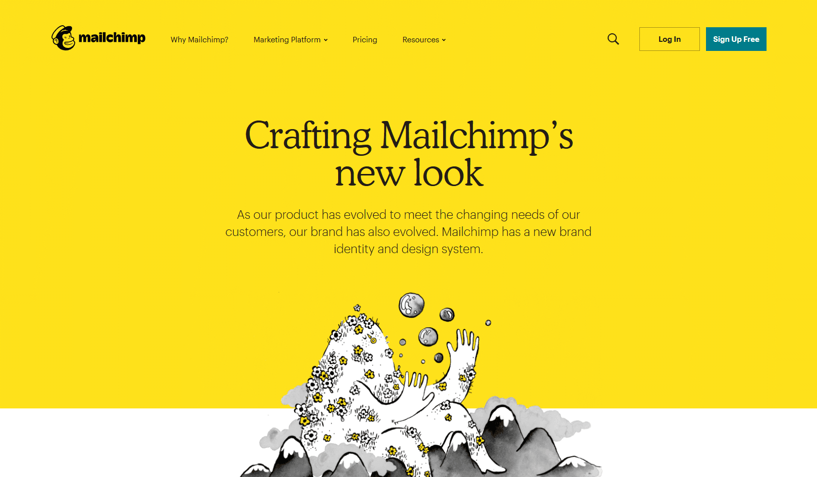 Mailchimp-Design---trending-website-design-for-2020-compressor