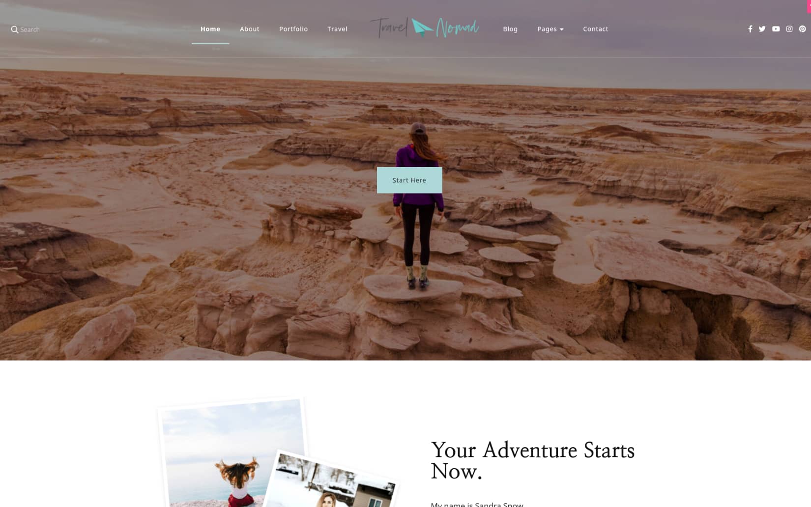 Best and minimal free travel WordPress Themes