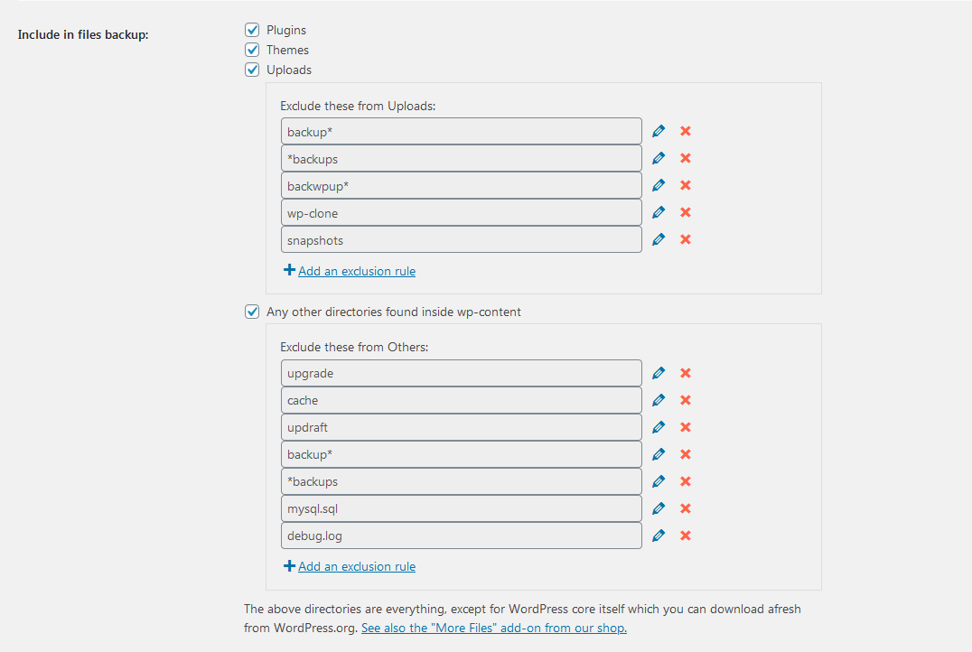 UpdraftPlus ‹ store your files and data in a remote location Google Drive WordPress