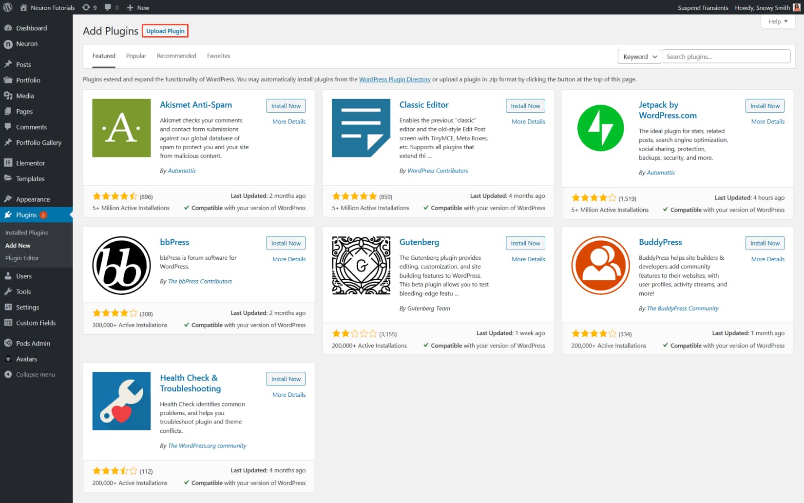 How to Upload Plugins in WordPress