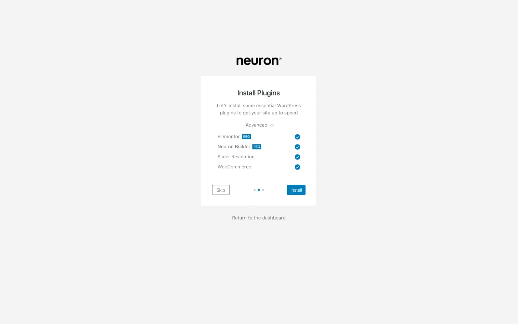 How to install Slider Revolution with Neuron Themes