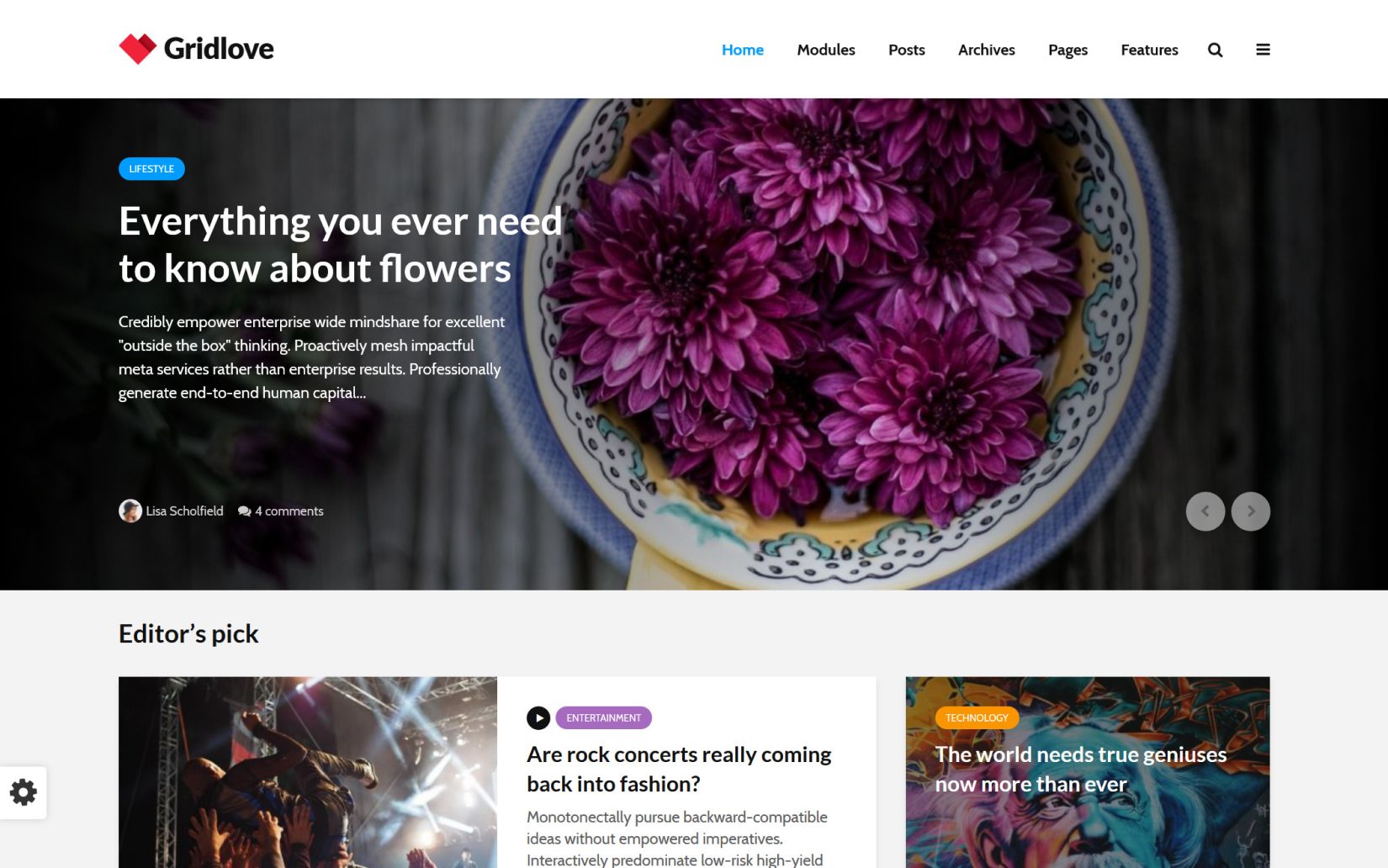 Best WordPress Themes for Blog and Magazine websites