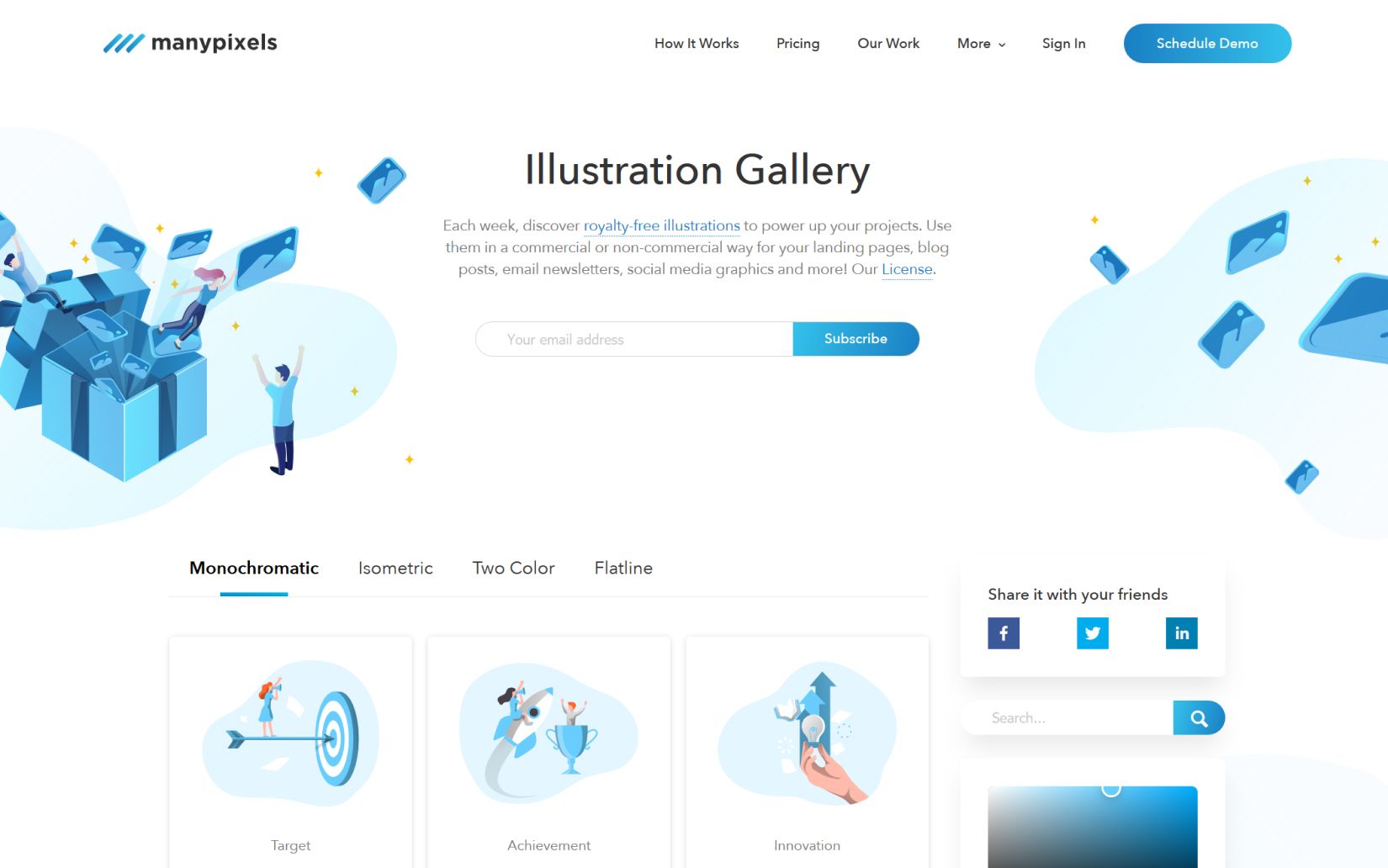 online resouce for downloading illustrations