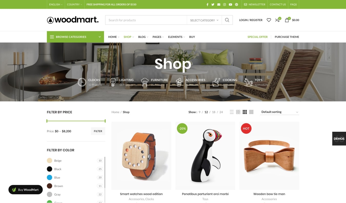 WoodMart - Universal WooCommerce Theme