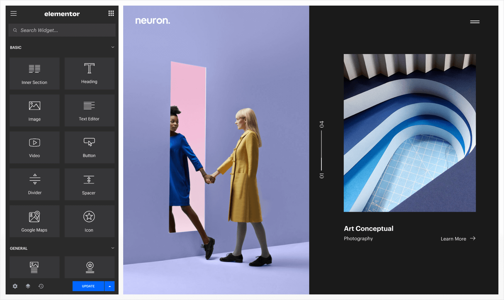 Neuron Builder Interface