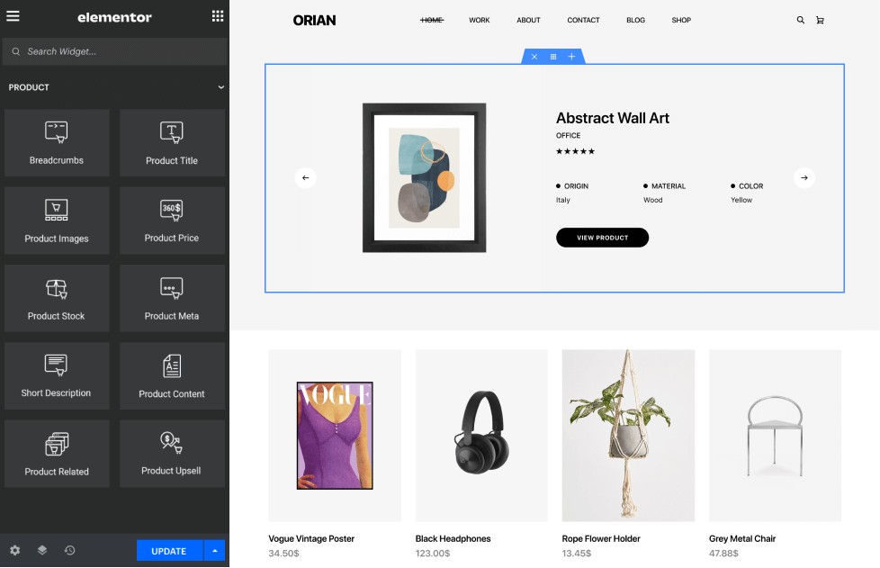 WooCommerce Shop Archive Builder